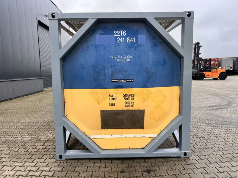 Welfit Oddy ISO, 23.870L, 20FT ISO, UN Portable T11, valid 5Y+CSC inspection: 06/2026, payload: 32.280kg - خزان تخزين: صورة 5 Welfit Oddy ISO, 23.870L, 20FT ISO, UN Portable T11, valid 5Y+CSC inspection: 06/2026, payload: 32.280kg - خزان تخزين: صورة 5
