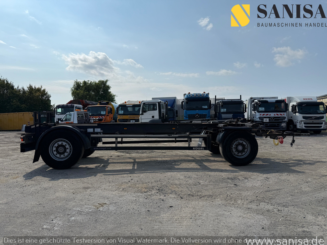 KÖGEL AW18/Wechselfahrgestell/BDF/Pneumatik - مقطورة بهيكل معدني: صورة 5 KÖGEL AW18/Wechselfahrgestell/BDF/Pneumatik - مقطورة بهيكل معدني: صورة 5