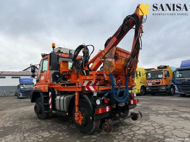 Unimog U400/ Zweiwege/ Rail/ Gleis/Mulag - سيارة خدمات/ سيارة خاصة: صورة 5 Unimog U400/ Zweiwege/ Rail/ Gleis/Mulag - سيارة خدمات/ سيارة خاصة: صورة 5