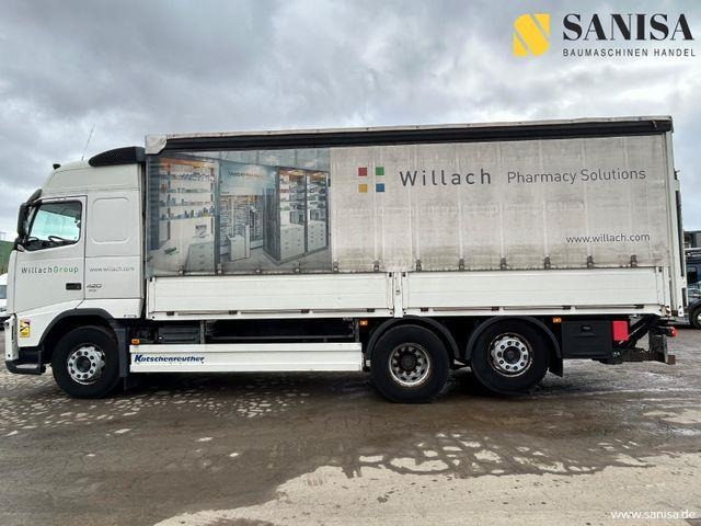 VOLVO FH 420/Edscha/Schiebe/Globetrotter/Airtube - شاحنة ذات ستائر جانبية: صورة 4 VOLVO FH 420/Edscha/Schiebe/Globetrotter/Airtube - شاحنة ذات ستائر جانبية: صورة 4