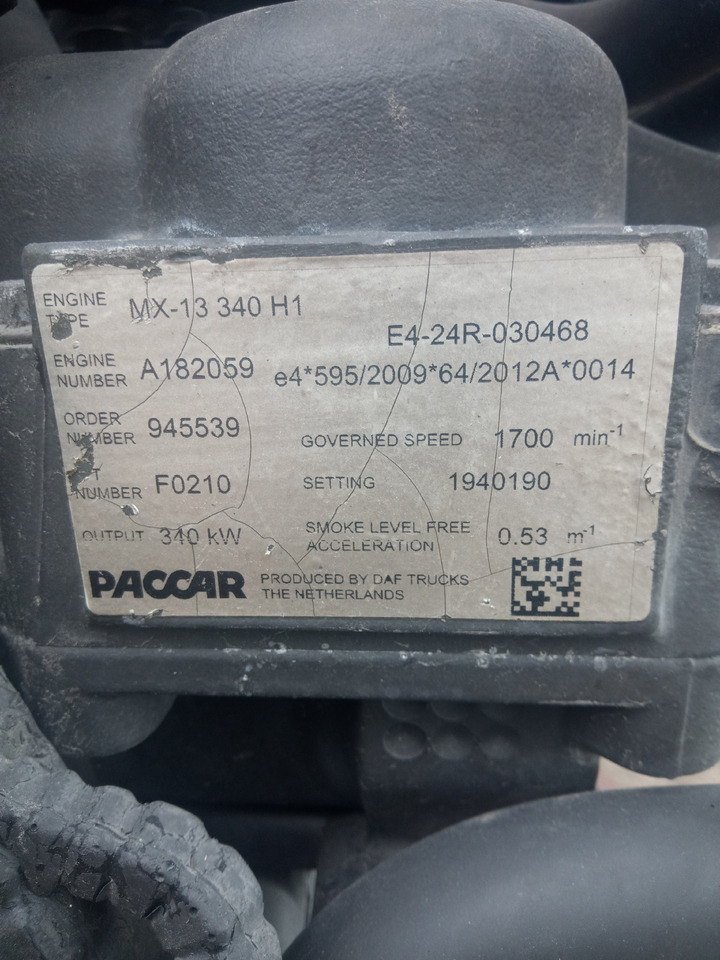 Daf XF106 - محرك: صورة 5 Daf XF106 - محرك: صورة 5