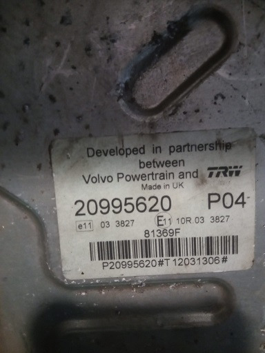 EDC VOLVO FH420 D13C420 20995620 P04 - وحدة إي سي يو - شاحنة: صورة 1 EDC VOLVO FH420 D13C420 20995620 P04 - وحدة إي سي يو - شاحنة: صورة 1