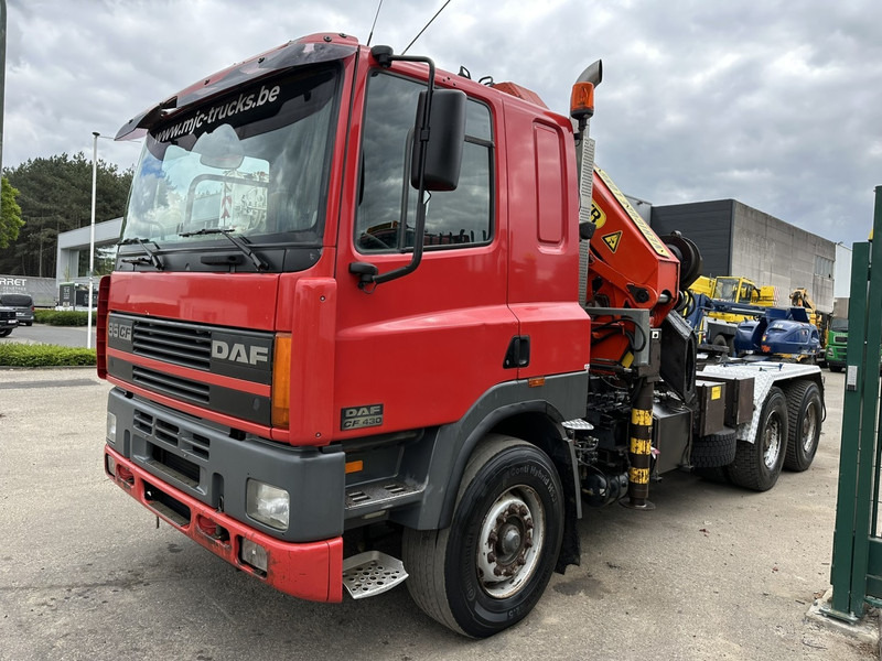 DAF 85 CF 430 6x4 CRANE PK 32.000 F (7x) + WINCH - EURO 2 - MANUAL ZF - HUB REDUCTION / STEEL SPRING - BE TRUCK - مقطورة السحب: صورة 3 DAF 85 CF 430 6x4 CRANE PK 32.000 F (7x) + WINCH - EURO 2 - MANUAL ZF - HUB REDUCTION / STEEL SPRING - BE TRUCK - مقطورة السحب: صورة 3