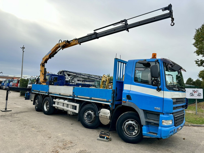 DAF CF 85.360 8x2 PLATFORM 7m35 + CRANE EFFER 165-3S + RADIO - MANUAL GEARBOX ZF - EURO 5 - BE TRUCK - شاحنة كرين: صورة 1 DAF CF 85.360 8x2 PLATFORM 7m35 + CRANE EFFER 165-3S + RADIO - MANUAL GEARBOX ZF - EURO 5 - BE TRUCK - شاحنة كرين: صورة 1