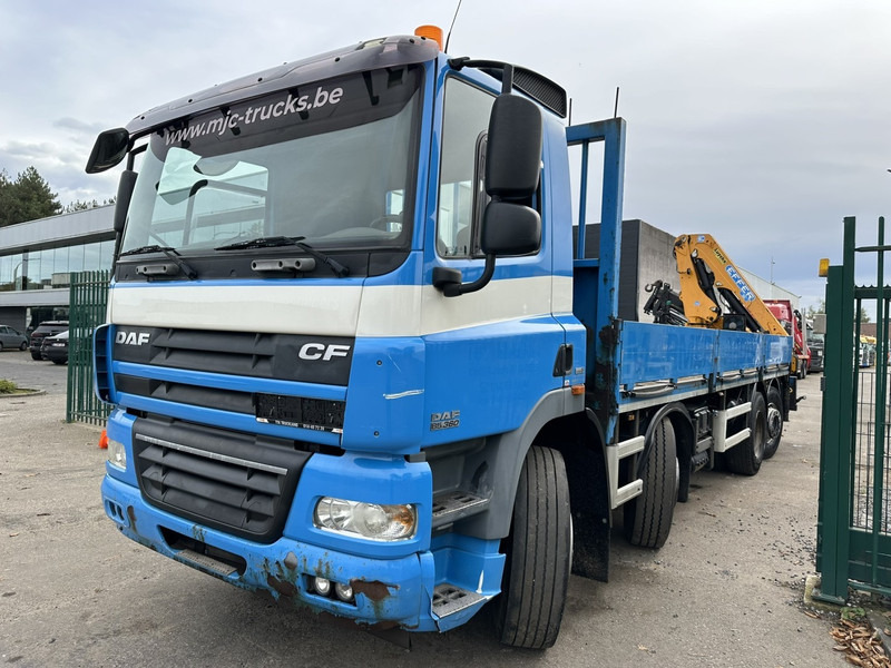 DAF CF 85.360 8x2 (no crane!) - MANUAL GEARBOX ZF - EURO 5 - BE TRUCK - شاحنات مسطحة: صورة 3 DAF CF 85.360 8x2 (no crane!) - MANUAL GEARBOX ZF - EURO 5 - BE TRUCK - شاحنات مسطحة: صورة 3
