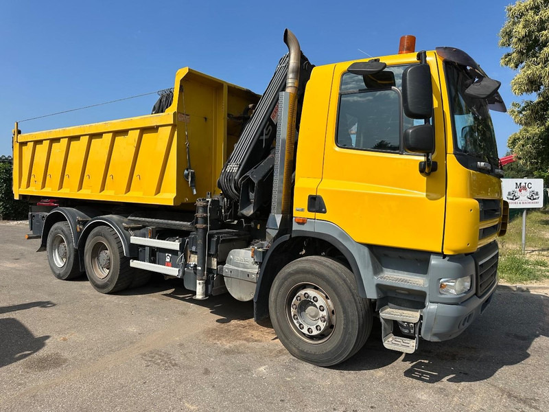 DAF CF 85.410 6X4 21T HOOKLIFT + CRANE HIAB 166-3 HIPRO + ROTATOR - 5/6F - RETARDER - TÜV 10/2025 - EURO 5 - BE TRUCK - شاحنة برافعة خطافية, شاحنة كرين: صورة 2 DAF CF 85.410 6X4 21T HOOKLIFT + CRANE HIAB 166-3 HIPRO + ROTATOR - 5/6F - RETARDER - TÜV 10/2025 - EURO 5 - BE TRUCK - شاحنة برافعة خطافية, شاحنة كرين: صورة 2