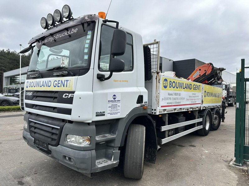 DAF CF 85.460 6x2 LIFT+LENK ACHSE + KRAN PALFINGER PK 18500 (3x) + RADIO + ROTATOR - EURO 5 - AS TRONIC - BE TRUCK - شاحنة بهيكل معدني للمقصورة, شاحنة كرين: صورة 4 DAF CF 85.460 6x2 LIFT+LENK ACHSE + KRAN PALFINGER PK 18500 (3x) + RADIO + ROTATOR - EURO 5 - AS TRONIC - BE TRUCK - شاحنة بهيكل معدني للمقصورة, شاحنة كرين: صورة 4