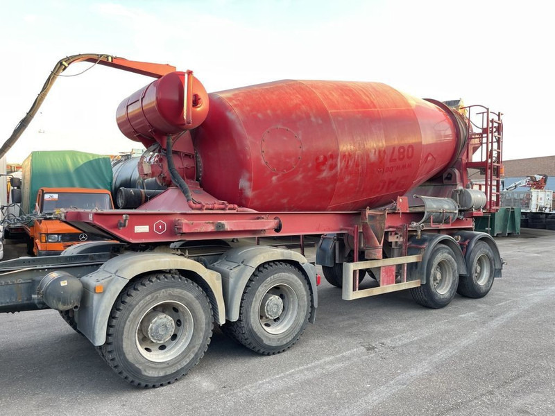 Hoenkhaus 12m3 CONCRETE MIXER 2 Axles SAF - AIR SUSP. - DRUM BRAKES - BE TRAILER - نصف مقطورة خلاطة خرسانة: صورة 1 Hoenkhaus 12m3 CONCRETE MIXER 2 Axles SAF - AIR SUSP. - DRUM BRAKES - BE TRAILER - نصف مقطورة خلاطة خرسانة: صورة 1