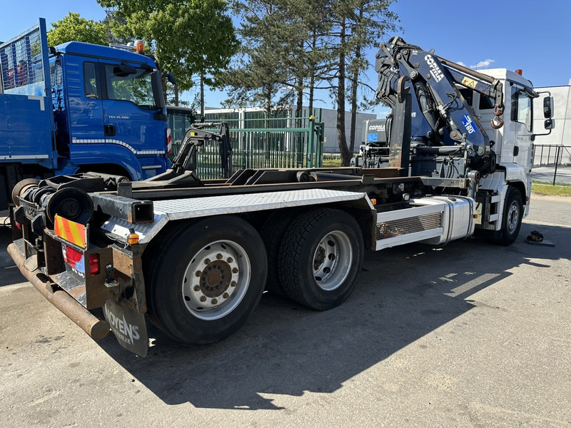 MAN TGA 26.310 6X2 HOOKLIFT + CRANE COPMA 160.4 + JIB J2 + WINCH - RADIO - LIFT + STEERING AXLE - EURO 3 - BE - شاحنة برافعة خطافية, شاحنة كرين: صورة 5 MAN TGA 26.310 6X2 HOOKLIFT + CRANE COPMA 160.4 + JIB J2 + WINCH - RADIO - LIFT + STEERING AXLE - EURO 3 - BE - شاحنة برافعة خطافية, شاحنة كرين: صورة 5
