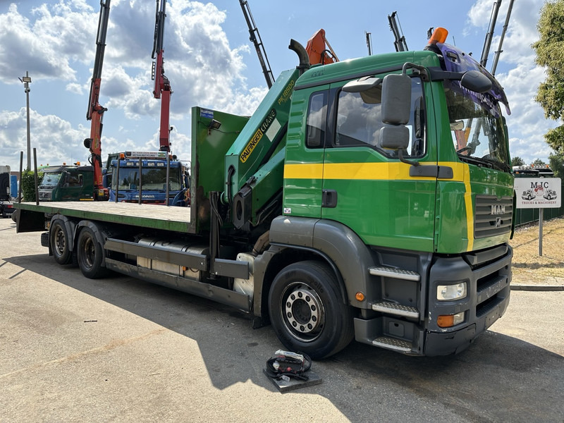 MAN TGA 26.360 6X2 BL + CRANE PALFINGER PK 18500 (4x) - LIFT + STEERING AXLE - PLATFORM 7m75 - MANUAL GEARBOX - شاحنة كرين: صورة 2 MAN TGA 26.360 6X2 BL + CRANE PALFINGER PK 18500 (4x) - LIFT + STEERING AXLE - PLATFORM 7m75 - MANUAL GEARBOX - شاحنة كرين: صورة 2