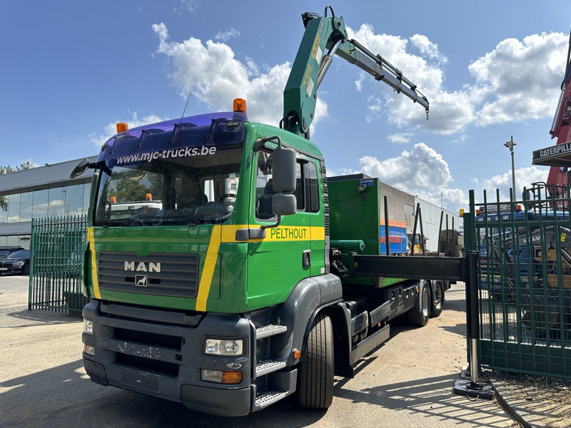 MAN TGA 26.360 6X2 BL + CRANE PALFINGER PK 18500 (4x) - LIFT + STEERING AXLE - PLATFORM 7m75 - MANUAL GEARBOX - شاحنة كرين: صورة 5 MAN TGA 26.360 6X2 BL + CRANE PALFINGER PK 18500 (4x) - LIFT + STEERING AXLE - PLATFORM 7m75 - MANUAL GEARBOX - شاحنة كرين: صورة 5