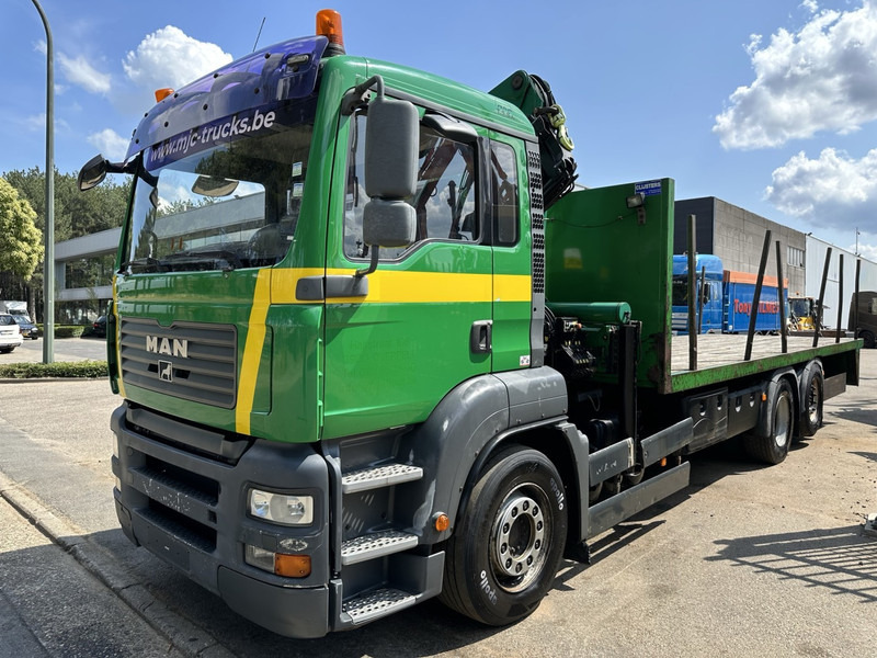 MAN TGA 26.360 6X2 BL + CRANE PALFINGER PK 18500 (4x) - LIFT + STEERING AXLE - PLATFORM 7m75 - MANUAL GEARBOX - شاحنة كرين: صورة 4 MAN TGA 26.360 6X2 BL + CRANE PALFINGER PK 18500 (4x) - LIFT + STEERING AXLE - PLATFORM 7m75 - MANUAL GEARBOX - شاحنة كرين: صورة 4