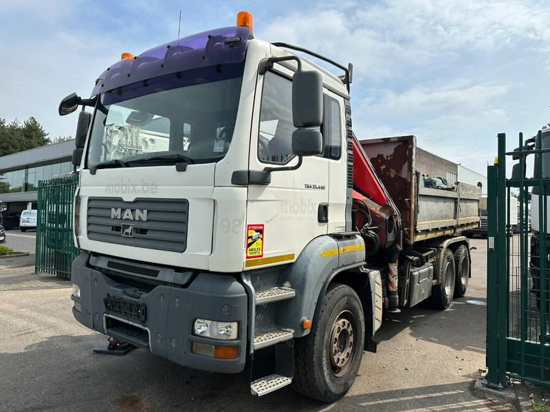 MAN TGS 33.440 6x4 TIPPER + CRANE FASSI F230 - 5x HYDR - 5/6 F Rotator - BIG AXLES HUB REDUCTION / STEEL SPRING - شاحنة قلاب, شاحنة كرين: صورة 4 MAN TGS 33.440 6x4 TIPPER + CRANE FASSI F230 - 5x HYDR - 5/6 F Rotator - BIG AXLES HUB REDUCTION / STEEL SPRING - شاحنة قلاب, شاحنة كرين: صورة 4