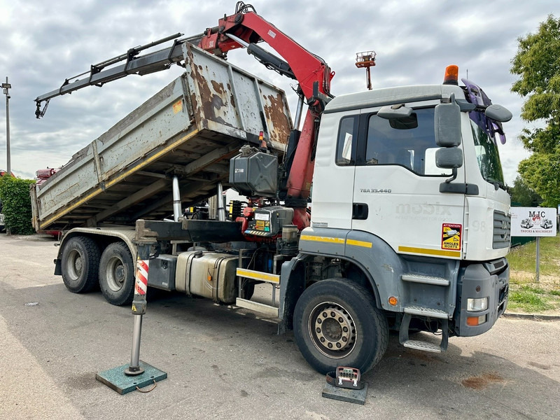 MAN TGS 33.440 6x4 TIPPER + CRANE FASSI F230 - 5x HYDR - 5/6 F Rotator - BIG AXLES HUB REDUCTION / STEEL SPRING - شاحنة قلاب, شاحنة كرين: صورة 1 MAN TGS 33.440 6x4 TIPPER + CRANE FASSI F230 - 5x HYDR - 5/6 F Rotator - BIG AXLES HUB REDUCTION / STEEL SPRING - شاحنة قلاب, شاحنة كرين: صورة 1