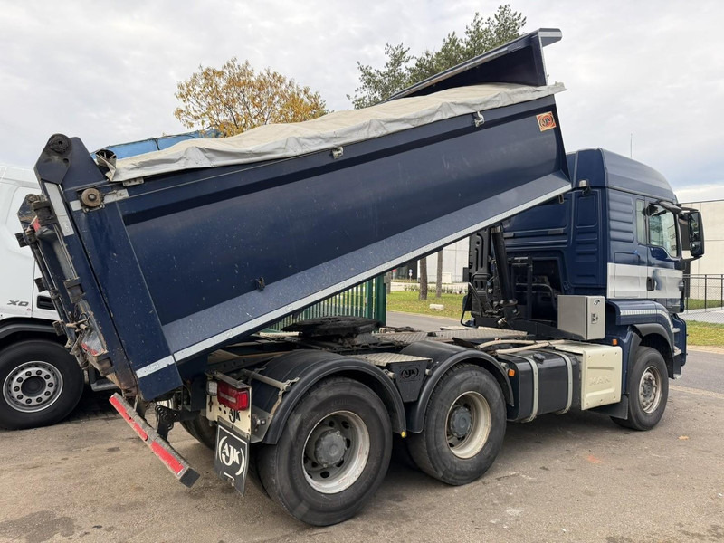 MAN TGS 33.480 6x4 TIPPER + TRACTOR - DOUBLE SYSTEM / WISSELSYSTEEM / DOUBLE PVA - RETARDER - HUB REDUCTION - BE TRUCK - شاحنة قلاب: صورة 3 MAN TGS 33.480 6x4 TIPPER + TRACTOR - DOUBLE SYSTEM / WISSELSYSTEEM / DOUBLE PVA - RETARDER - HUB REDUCTION - BE TRUCK - شاحنة قلاب: صورة 3
