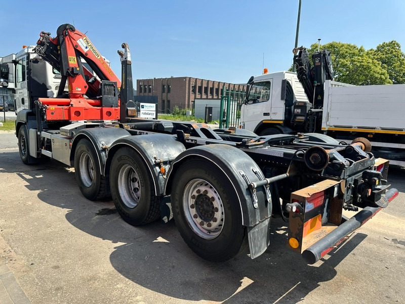 MAN TGS 35.400 8x4 TRIDEM HOOKLIFT T22 + CRANE PALFINGER PK 18001 EH + RADIO - EURO 5 - LIFT/STEERING AXLE - BE TRUCK - شاحنة برافعة خطافية, شاحنة كرين: صورة 5 MAN TGS 35.400 8x4 TRIDEM HOOKLIFT T22 + CRANE PALFINGER PK 18001 EH + RADIO - EURO 5 - LIFT/STEERING AXLE - BE TRUCK - شاحنة برافعة خطافية, شاحنة كرين: صورة 5