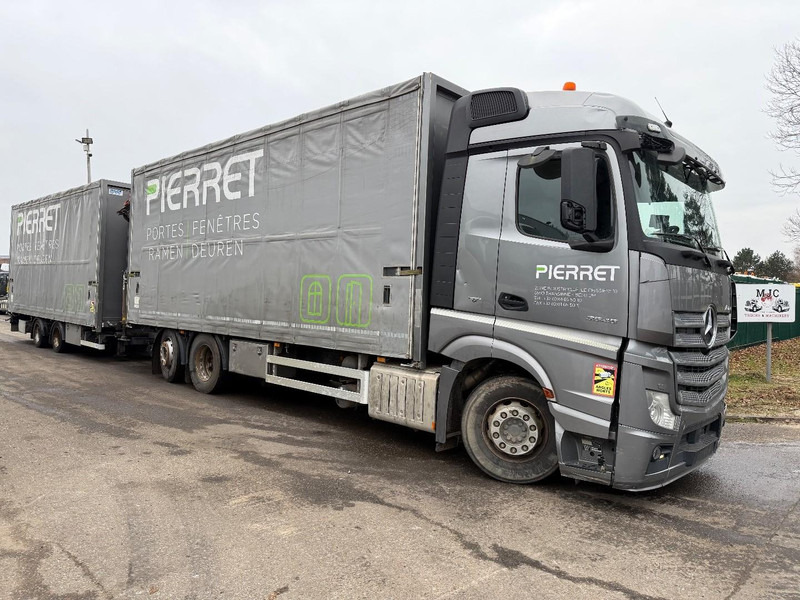 Mercedes-Benz ACTROS 2645 6x2 105m³ JUMBO + CRANE PALFINGER PK19001 (4x) - RETARDER - RADIO - *FULL AIR* - FRIGO - EURO 6 - SAF AS - BELGIAN TRUCK - شاحنة كرين: صورة 2 Mercedes-Benz ACTROS 2645 6x2 105m³ JUMBO + CRANE PALFINGER PK19001 (4x) - RETARDER - RADIO - *FULL AIR* - FRIGO - EURO 6 - SAF AS - BELGIAN TRUCK - شاحنة كرين: صورة 2