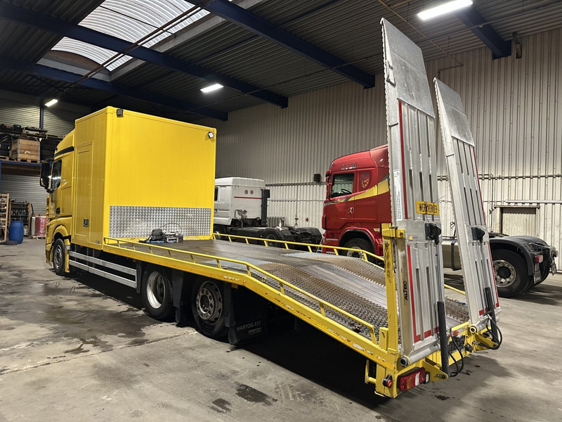 Mercedes-Benz ACTROS 2745 6x2 OPRIJWAGEN / AUTOTRANSPORTER / MACHINE TRANSPORTER - WINCH - 6m10 - EURO 5 - LIFT AXLE - HYDR RAMPS - NL TRUCK - شاحنة سحب: صورة 3 Mercedes-Benz ACTROS 2745 6x2 OPRIJWAGEN / AUTOTRANSPORTER / MACHINE TRANSPORTER - WINCH - 6m10 - EURO 5 - LIFT AXLE - HYDR RAMPS - NL TRUCK - شاحنة سحب: صورة 3