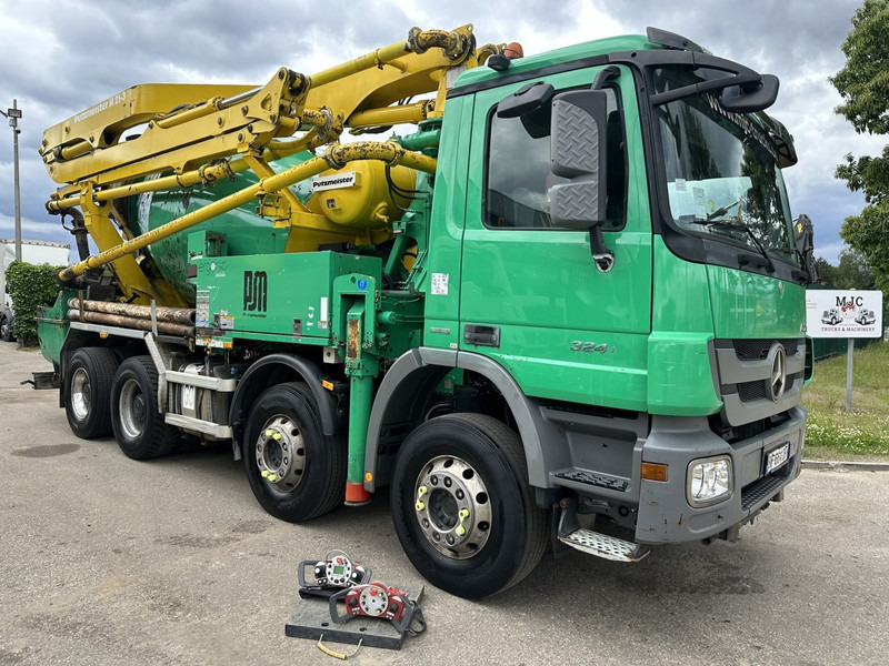 Mercedes-Benz ACTROS 3241 8x4 PUMI PM M 21-3 (21m) Putzmeister - *238.000km* / 1586H - EPS - BLADVERING / NAAFREDUCTIE - مضخة خرسانة: صورة 2 Mercedes-Benz ACTROS 3241 8x4 PUMI PM M 21-3 (21m) Putzmeister - *238.000km* / 1586H - EPS - BLADVERING / NAAFREDUCTIE - مضخة خرسانة: صورة 2