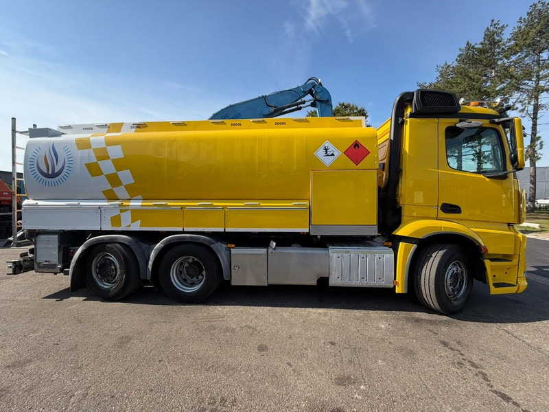 Mercedes-Benz ANTOS 2632 6x2 FUEL TANKER 16.000L - 4 COMP - DIESEL / PETROL - RETARDER - EURO 6 - LIFT / STEERING AXLE - *FULL AIR* - BE TRUCK - شاحنة صهريج: صورة 4 Mercedes-Benz ANTOS 2632 6x2 FUEL TANKER 16.000L - 4 COMP - DIESEL / PETROL - RETARDER - EURO 6 - LIFT / STEERING AXLE - *FULL AIR* - BE TRUCK - شاحنة صهريج: صورة 4