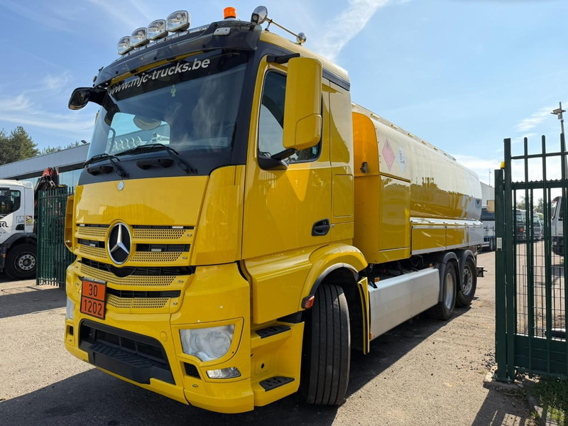 Mercedes-Benz ANTOS 2632 6x2 FUEL TANKER 16.000L - 4 COMP - DIESEL / PETROL - RETARDER - EURO 6 - LIFT / STEERING AXLE - *FULL AIR* - BE TRUCK - شاحنة صهريج: صورة 3 Mercedes-Benz ANTOS 2632 6x2 FUEL TANKER 16.000L - 4 COMP - DIESEL / PETROL - RETARDER - EURO 6 - LIFT / STEERING AXLE - *FULL AIR* - BE TRUCK - شاحنة صهريج: صورة 3