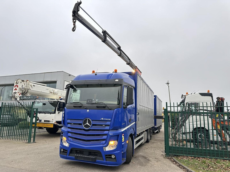 Mercedes-Benz Actros 2645 6x2 105m³ JUMBO + RETARDER + CRANE PALFINGER PK 19.001 SLD (4x) + RADIO - *FULL AIR* - FRIGO - EURO 6 - SAF AXLES - BELGIAN TRUCK - شاحنة كرين: صورة 3 Mercedes-Benz Actros 2645 6x2 105m³ JUMBO + RETARDER + CRANE PALFINGER PK 19.001 SLD (4x) + RADIO - *FULL AIR* - FRIGO - EURO 6 - SAF AXLES - BELGIAN TRUCK - شاحنة كرين: صورة 3