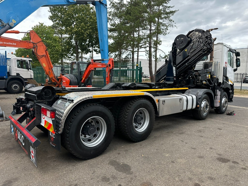 Renault C460 8x4 + (19m!) KRAN HIAB 288 E-6 HIDUO - RADIO - 5/6 F - STEEL SPRING / HUB REDUCTION - BE TRUCK - شاحنة برافعة خطافية, شاحنة كرين: صورة 5 Renault C460 8x4 + (19m!) KRAN HIAB 288 E-6 HIDUO - RADIO - 5/6 F - STEEL SPRING / HUB REDUCTION - BE TRUCK - شاحنة برافعة خطافية, شاحنة كرين: صورة 5