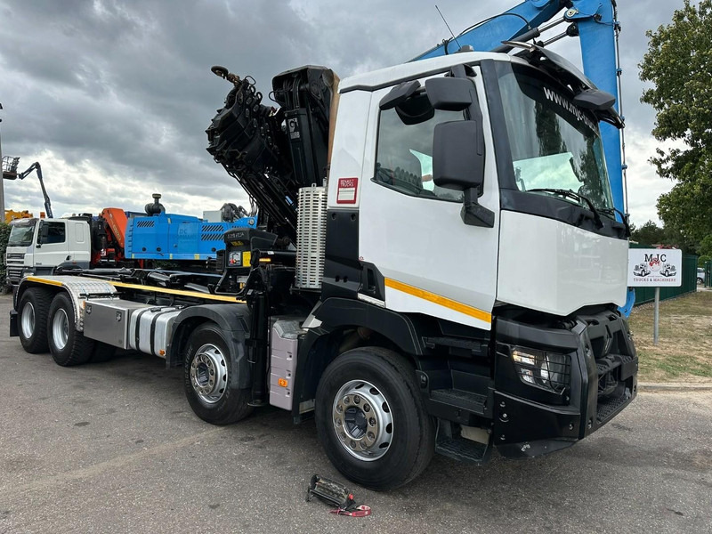 Renault C460 8x4 + (19m!) KRAN HIAB 288 E-6 HIDUO - RADIO - 5/6 F - STEEL SPRING / HUB REDUCTION - BE TRUCK - شاحنة برافعة خطافية, شاحنة كرين: صورة 2 Renault C460 8x4 + (19m!) KRAN HIAB 288 E-6 HIDUO - RADIO - 5/6 F - STEEL SPRING / HUB REDUCTION - BE TRUCK - شاحنة برافعة خطافية, شاحنة كرين: صورة 2