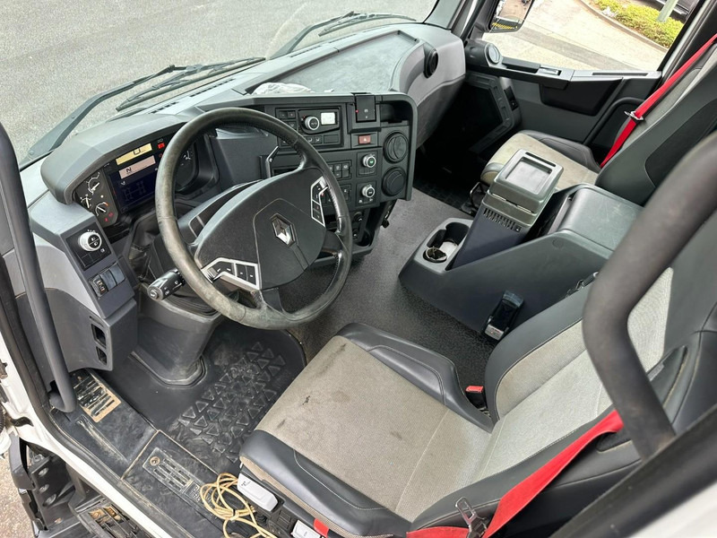 شاحنة برافعة خطافية, شاحنة كرين Renault C460 8x4 HOOKLIFT + (19m!) CRANE HIAB 288 E-6 HIDUO - RADIO - 5/6 F - STEEL SPRING / HUB REDUCTION - BE TRUCK: صورة 10