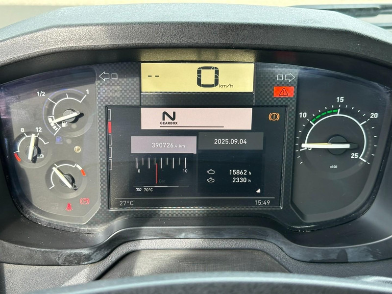 شاحنة برافعة خطافية, شاحنة كرين Renault C460 8x4 HOOKLIFT + (19m!) CRANE HIAB 288 E-6 HIDUO - RADIO - 5/6 F - STEEL SPRING / HUB REDUCTION - BE TRUCK: صورة 12