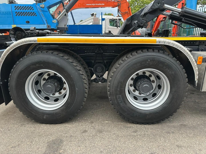 شاحنة برافعة خطافية, شاحنة كرين Renault C460 8x4 HOOKLIFT + (19m!) CRANE HIAB 288 E-6 HIDUO - RADIO - 5/6 F - STEEL SPRING / HUB REDUCTION - BE TRUCK: صورة 7