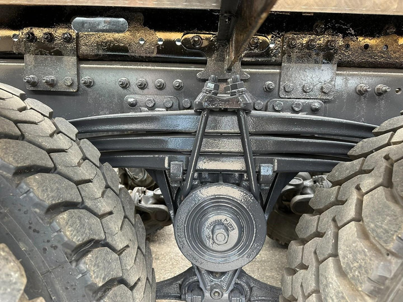 شاحنة برافعة خطافية, شاحنة كرين Renault C460 8x4 HOOKLIFT + (19m!) CRANE HIAB 288 E-6 HIDUO - RADIO - 5/6 F - STEEL SPRING / HUB REDUCTION - BE TRUCK: صورة 9