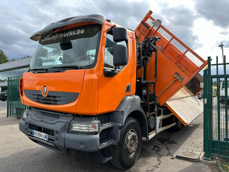شاحنة قلاب, شاحنة كرين Renault KERAX 380 DXI 6x4 TIPPER + CRANE HIAB 144 B-3 - RADIO - *246.000km* - RETARDER - BORDMATIC - EURO 5: صورة 9 شاحنة قلاب, شاحنة كرين Renault KERAX 380 DXI 6x4 TIPPER + CRANE HIAB 144 B-3 - RADIO - *246.000km* - RETARDER - BORDMATIC - EURO 5: صورة 9
