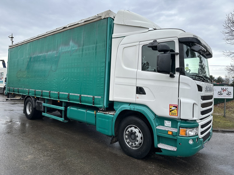 Scania G320 4x2 - RETARDER - BOX 8m25 x 2m47 x 2m55 - EURO 6 - AUTOM. - CG19 SLEEPING CAB - SPOILER - شاحنة ذات ستائر جانبية: صورة 1 Scania G320 4x2 - RETARDER - BOX 8m25 x 2m47 x 2m55 - EURO 6 - AUTOM. - CG19 SLEEPING CAB - SPOILER - شاحنة ذات ستائر جانبية: صورة 1
