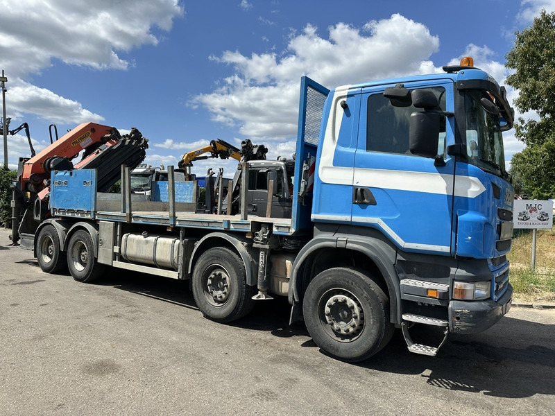 Scania G440 8x4 + (25m!) CRANE PALFINGER PK78002 SH G 8x + WINCH - PLATFORM 6m25 - MANUAL - HUB REDUCTION - STEEL SPRING - EURO 5 - BE TRUCK - شاحنة كرين: صورة 2 Scania G440 8x4 + (25m!) CRANE PALFINGER PK78002 SH G 8x + WINCH - PLATFORM 6m25 - MANUAL - HUB REDUCTION - STEEL SPRING - EURO 5 - BE TRUCK - شاحنة كرين: صورة 2