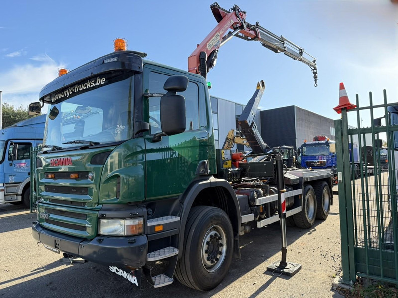 Scania P400 6x4 ABROLLKIPPER + KRAN PALFINGER PK9001 EH - RETARDER - 5/6F + ROTATOR + RADIO - WB 3m90 - EURO 5 - HUB REDUCTION / SPRING - BE TRUCK - شاحنة برافعة خطافية: صورة 4 Scania P400 6x4 ABROLLKIPPER + KRAN PALFINGER PK9001 EH - RETARDER - 5/6F + ROTATOR + RADIO - WB 3m90 - EURO 5 - HUB REDUCTION / SPRING - BE TRUCK - شاحنة برافعة خطافية: صورة 4