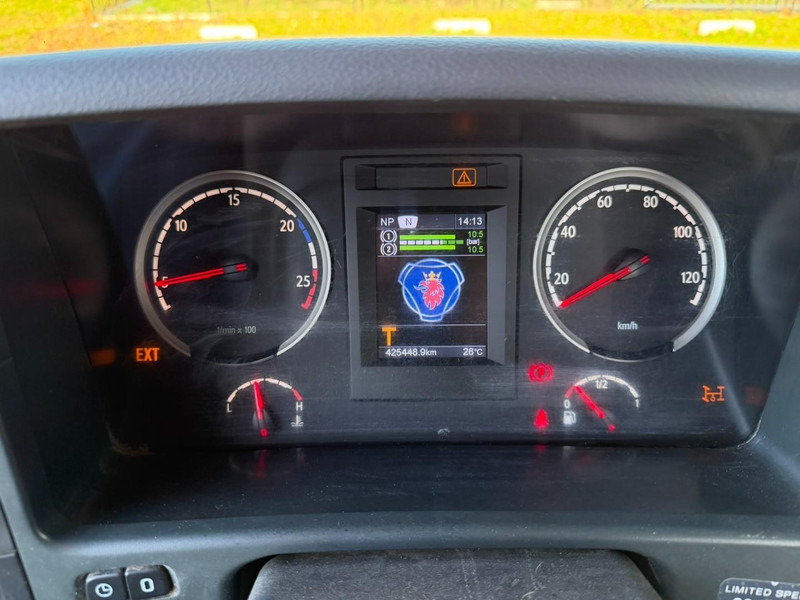 شاحنة برافعة خطافية, شاحنة كرين Scania P400 6x4 HOOKLIFT + CRANE PALFINGER PK9001 EH - RETARDER - 5/6F + ROTATOR + RADIO - WB 3m90 - EURO 5 - HUB REDUCTION / SPRING - BE TRUCK: صورة 13 شاحنة برافعة خطافية, شاحنة كرين Scania P400 6x4 HOOKLIFT + CRANE PALFINGER PK9001 EH - RETARDER - 5/6F + ROTATOR + RADIO - WB 3m90 - EURO 5 - HUB REDUCTION / SPRING - BE TRUCK: صورة 13