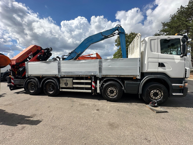 Scania R420 8x4 + CRANE PALFINGER PK44002 F (7x) + Rotator - 6m50 platform - Manual - - شاحنات مسطحة, شاحنة كرين: صورة 3 Scania R420 8x4 + CRANE PALFINGER PK44002 F (7x) + Rotator - 6m50 platform - Manual - - شاحنات مسطحة, شاحنة كرين: صورة 3
