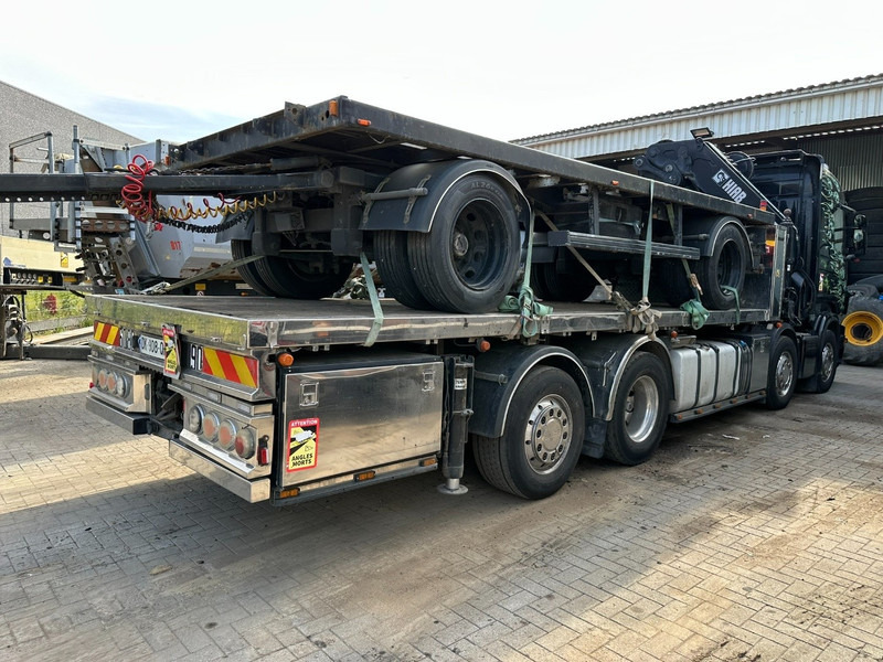 Scania R620 8x2 + KRAN HIAB 800EP-5 HiPro - RETARDER - LIFT/STEERING AXLE - HIGHLINE SLEEPER - LEATHER - ALCOA - شاحنات مسطحة, شاحنة كرين: صورة 5 Scania R620 8x2 + KRAN HIAB 800EP-5 HiPro - RETARDER - LIFT/STEERING AXLE - HIGHLINE SLEEPER - LEATHER - ALCOA - شاحنات مسطحة, شاحنة كرين: صورة 5