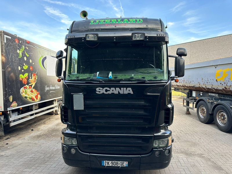 Scania R620 8x2 + KRAN HIAB 800EP-5 HiPro - RETARDER - LIFT/STEERING AXLE - HIGHLINE SLEEPER - LEATHER - ALCOA - شاحنات مسطحة, شاحنة كرين: صورة 2 Scania R620 8x2 + KRAN HIAB 800EP-5 HiPro - RETARDER - LIFT/STEERING AXLE - HIGHLINE SLEEPER - LEATHER - ALCOA - شاحنات مسطحة, شاحنة كرين: صورة 2
