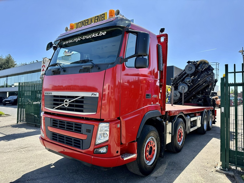 Volvo FH 460 8X4 +(27m!) CRANE HIAB 700 E-6 HIPRO + FLYJIB 165X-4 - ROTATOR - *487.000km* - E5 - BE TRUCK 2011 - شاحنات مسطحة, شاحنة كرين: صورة 4 Volvo FH 460 8X4 +(27m!) CRANE HIAB 700 E-6 HIPRO + FLYJIB 165X-4 - ROTATOR - *487.000km* - E5 - BE TRUCK 2011 - شاحنات مسطحة, شاحنة كرين: صورة 4