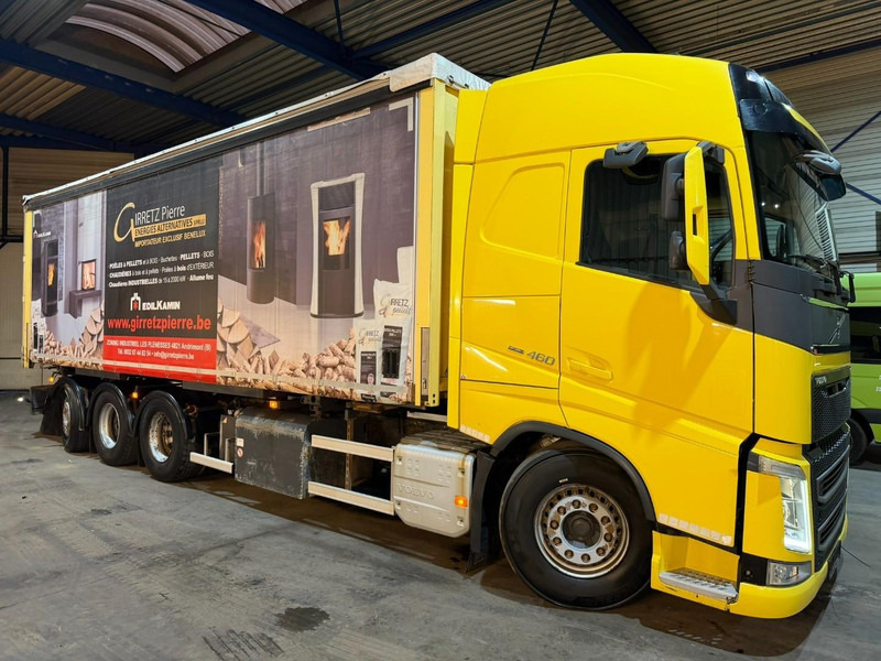 Volvo FH 460 8x4 TRIDEM CURTAINSIDE BOX 8m50 / BDF / SILO COMPRESSOR - *FULL AIR* - EURO 6 - LIFT + STEERING AXLE - BE TRUCK - شاحنة ذات ستائر جانبية: صورة 3 Volvo FH 460 8x4 TRIDEM CURTAINSIDE BOX 8m50 / BDF / SILO COMPRESSOR - *FULL AIR* - EURO 6 - LIFT + STEERING AXLE - BE TRUCK - شاحنة ذات ستائر جانبية: صورة 3