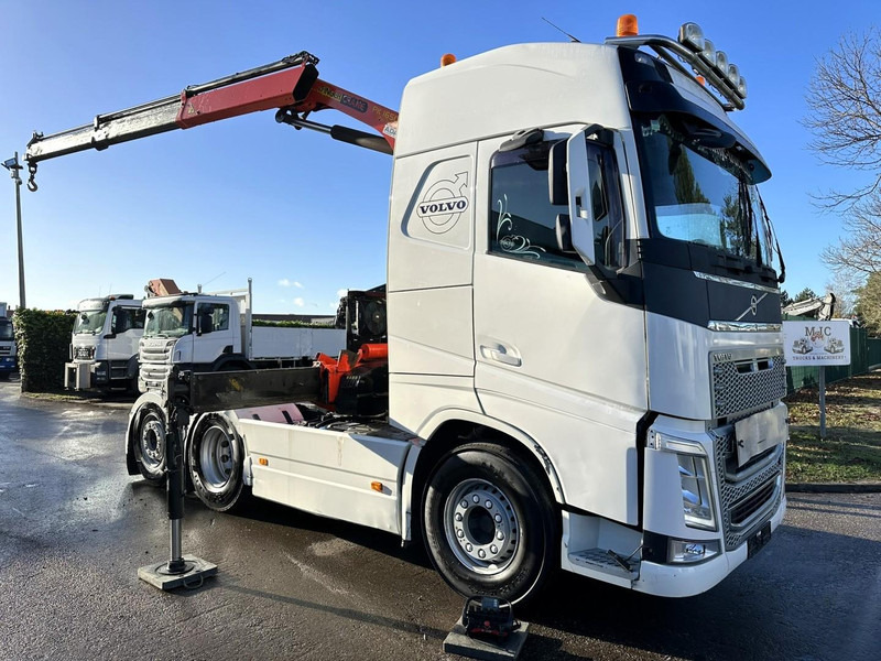 Volvo FH 500 6X2 + CRANE PALFINGER PK16502 (2008) - EURO 6 - 473.357 KM - I-SHIFT - FRIGO - BE TRUCK - شاحنة كرين: صورة 1 Volvo FH 500 6X2 + CRANE PALFINGER PK16502 (2008) - EURO 6 - 473.357 KM - I-SHIFT - FRIGO - BE TRUCK - شاحنة كرين: صورة 1