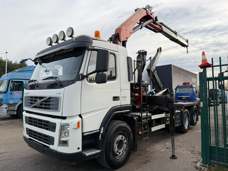 Volvo FM 400 6x2 HOOKLIFT + CRANE PALFINGER PK 15500 B (2x) - 5/6 F - MANUAL - EURO 4 - BE TRUCK - شاحنة برافعة خطافية, شاحنة كرين: صورة 2 Volvo FM 400 6x2 HOOKLIFT + CRANE PALFINGER PK 15500 B (2x) - 5/6 F - MANUAL - EURO 4 - BE TRUCK - شاحنة برافعة خطافية, شاحنة كرين: صورة 2