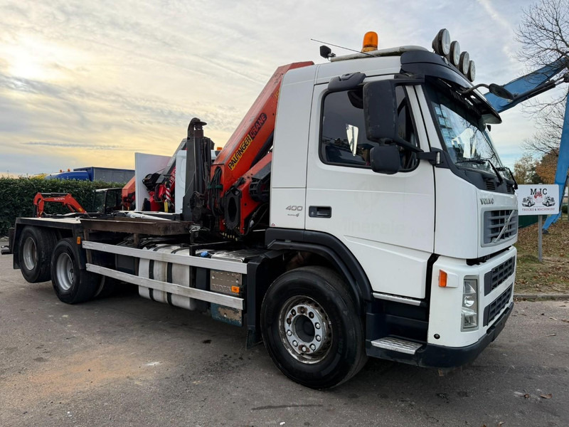 Volvo FM 400 6x2 HOOKLIFT + CRANE PALFINGER PK 15500 B (2x) - 5/6 F - MANUAL - EURO 4 - BE TRUCK - شاحنة برافعة خطافية, شاحنة كرين: صورة 3 Volvo FM 400 6x2 HOOKLIFT + CRANE PALFINGER PK 15500 B (2x) - 5/6 F - MANUAL - EURO 4 - BE TRUCK - شاحنة برافعة خطافية, شاحنة كرين: صورة 3