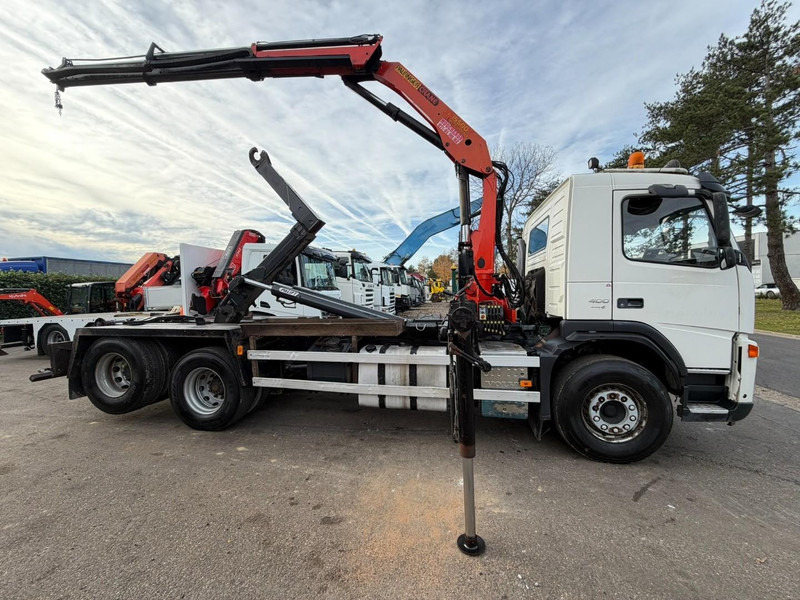 Volvo FM 400 6x2 HOOKLIFT + CRANE PALFINGER PK 15500 B (2x) - 5/6 F - MANUAL - EURO 4 - BE TRUCK - شاحنة برافعة خطافية, شاحنة كرين: صورة 5 Volvo FM 400 6x2 HOOKLIFT + CRANE PALFINGER PK 15500 B (2x) - 5/6 F - MANUAL - EURO 4 - BE TRUCK - شاحنة برافعة خطافية, شاحنة كرين: صورة 5