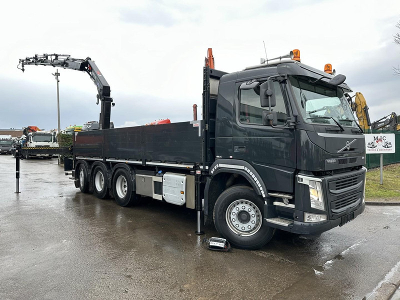 Volvo FM 460 8x4 TRIDEM + CRANE HIAB 192 E-5 X HIPRO - DYNAMIC STEERING - 364.000km - TOP CONDITION - شاحنات مسطحة, شاحنة كرين: صورة 2 Volvo FM 460 8x4 TRIDEM + CRANE HIAB 192 E-5 X HIPRO - DYNAMIC STEERING - 364.000km - TOP CONDITION - شاحنات مسطحة, شاحنة كرين: صورة 2