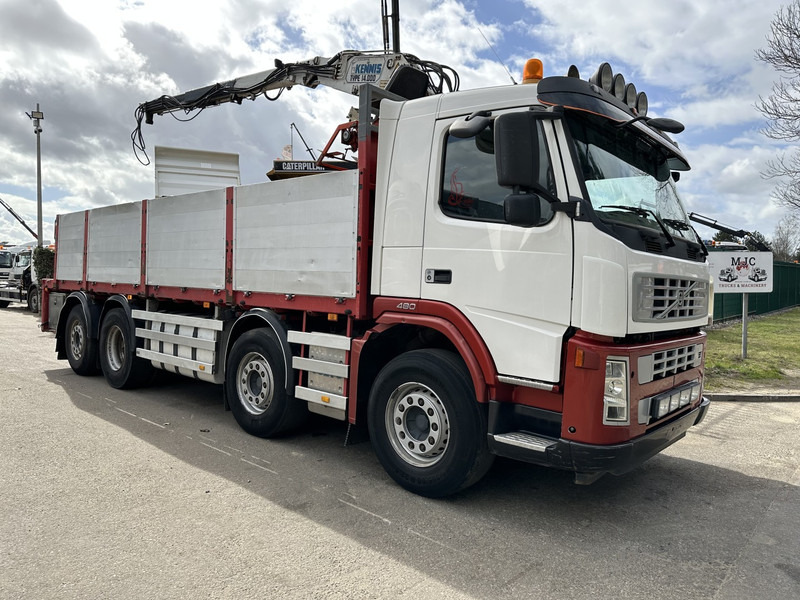 Volvo FM 480 8X2 - EURO 5 - STEERING AXLE / LENK ACHSE + KENNIS 14.000R - I SHIFT - شاحنات مسطحة: صورة 1 Volvo FM 480 8X2 - EURO 5 - STEERING AXLE / LENK ACHSE + KENNIS 14.000R - I SHIFT - شاحنات مسطحة: صورة 1