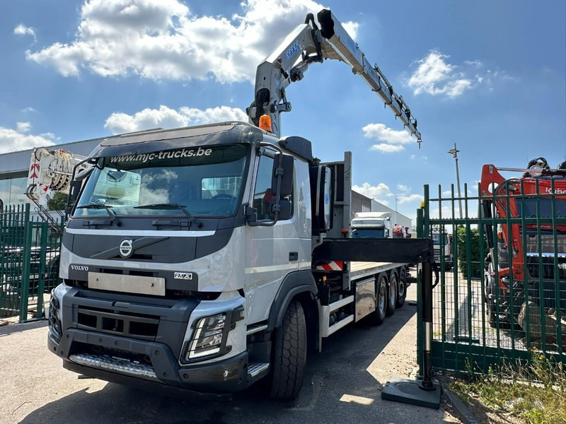 Volvo FMX 330 8x4 TRIDEM PRITSCHE + KRAN EFFER 265 / 6S - PLATFORM 7m50 - EURO 6 - RADIO - *473.000km* - TÜV 05/2026 - BE TRUCK - شاحنات مسطحة, شاحنة كرين: صورة 5 Volvo FMX 330 8x4 TRIDEM PRITSCHE + KRAN EFFER 265 / 6S - PLATFORM 7m50 - EURO 6 - RADIO - *473.000km* - TÜV 05/2026 - BE TRUCK - شاحنات مسطحة, شاحنة كرين: صورة 5