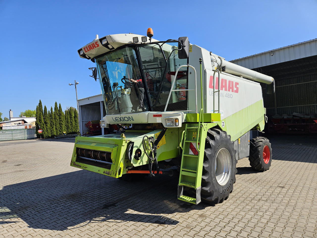 Claas Lexion 480 - حصادة: صورة 2 Claas Lexion 480 - حصادة: صورة 2